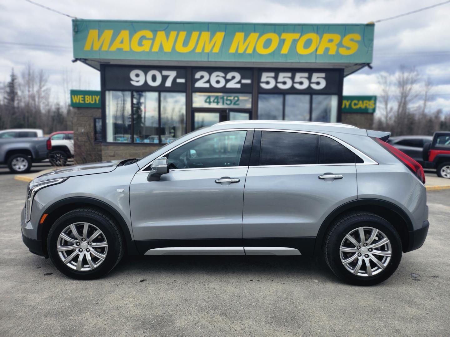 2023 Cadillac XT4 PREMIUM LUXURY (1GYFZDR48PF) with an 2.0L engine, 9-SPEED AUTO transmission, located at 1960 Industrial Drive, Wasilla, 99654, (907) 274-2277, 61.573475, -149.400146 - Photo#0